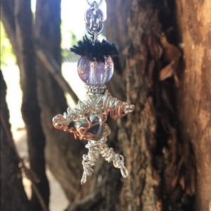 Male voodoo doll pendant